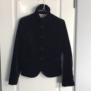 JCrew Velvet Jacket